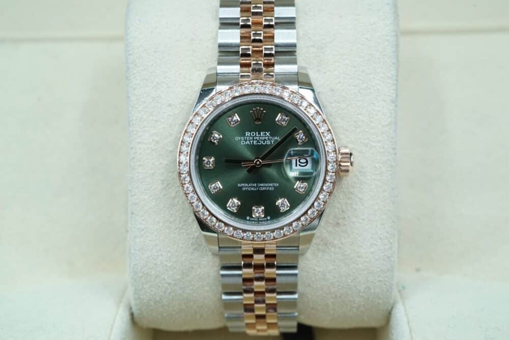 Rolex 279381RBR Green Diamond DATEJUST  28mm 2021