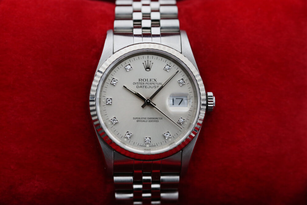 Rolex 16234 Silver DATEJUST 36mm 1990