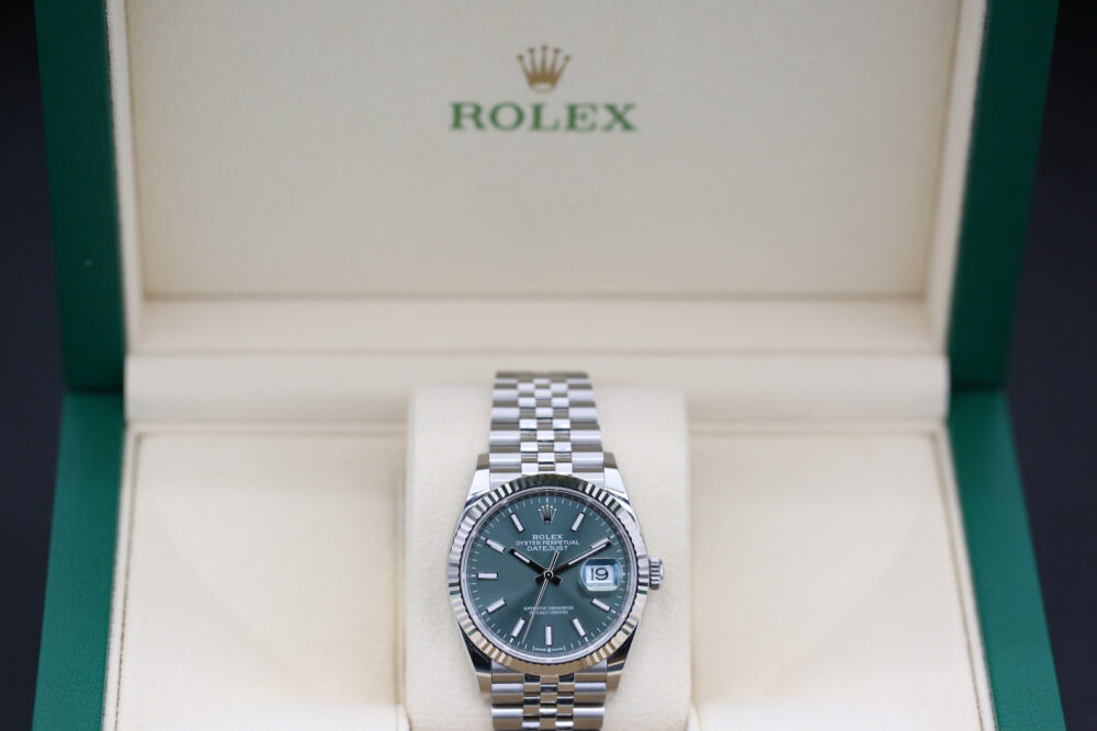 Rolex Datejust Mint Green 126234 36mm 2024 - Image 4