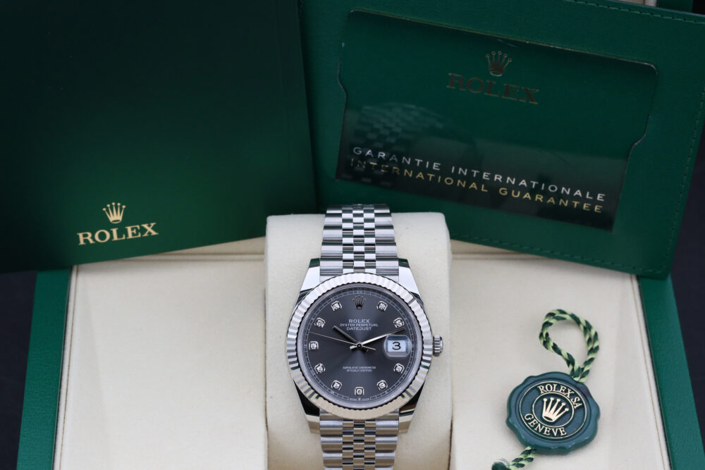 Rolex 126334 Slate Diamond DATEJUST 41mm 2025 - Image 4