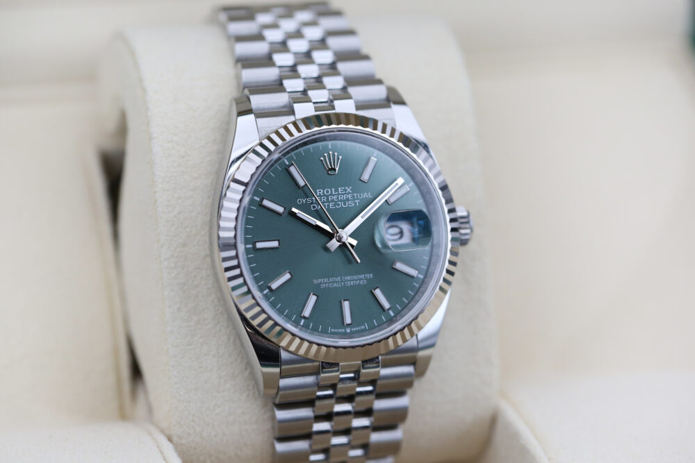 Rolex Datejust Mint Green 126234 36mm 2024 - Image 2