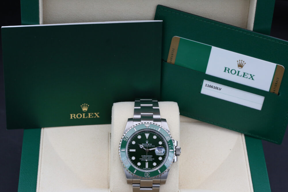 Rolex 116610LV Green SUBMARINER 40mm 2015 Hulk - Image 5