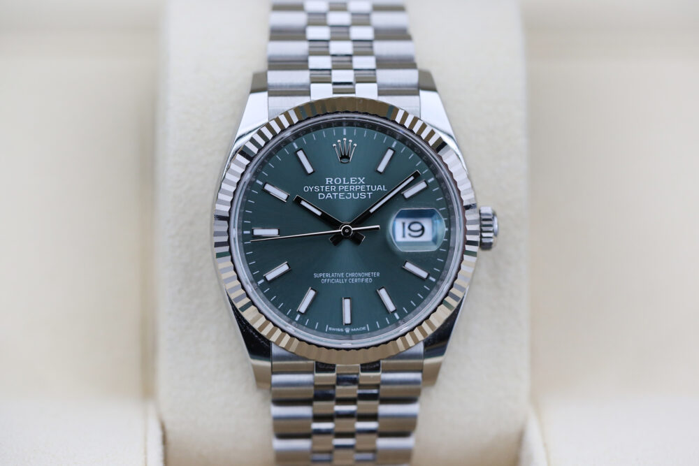 Rolex Datejust Mint Green 126234 36mm 2024