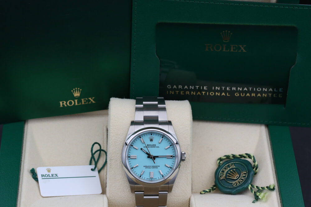 Rolex 126000 Tiffany OYSTER PERPETUAL 36mm 2025 - Image 4
